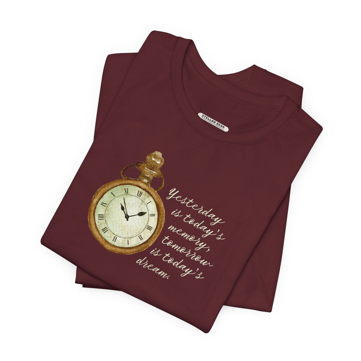 Yesterday is Today's Memory, Tomorrow is Dream Pocketwatch product image 3
