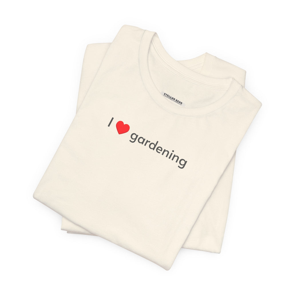 I Love Gardening Minimalist Style T-Shirt product image 2