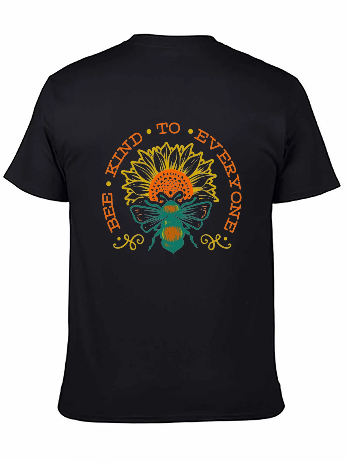 Bee Kind Sunflower T-Shirt - Positive Message Tee product image 4