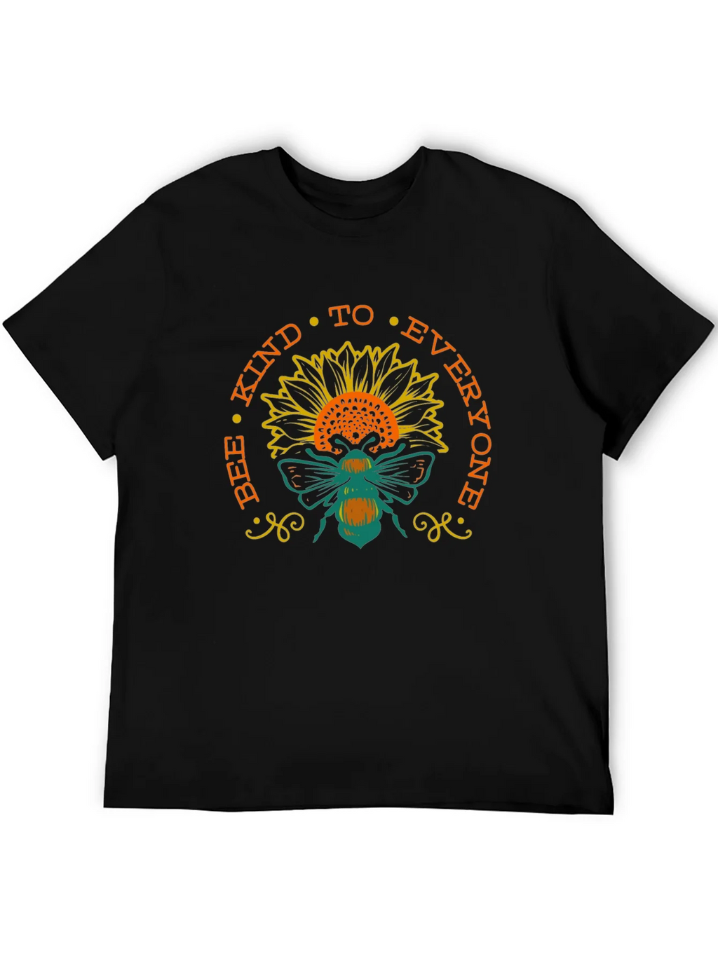 Bee Kind Sunflower T-Shirt - Positive Message Tee product image 5