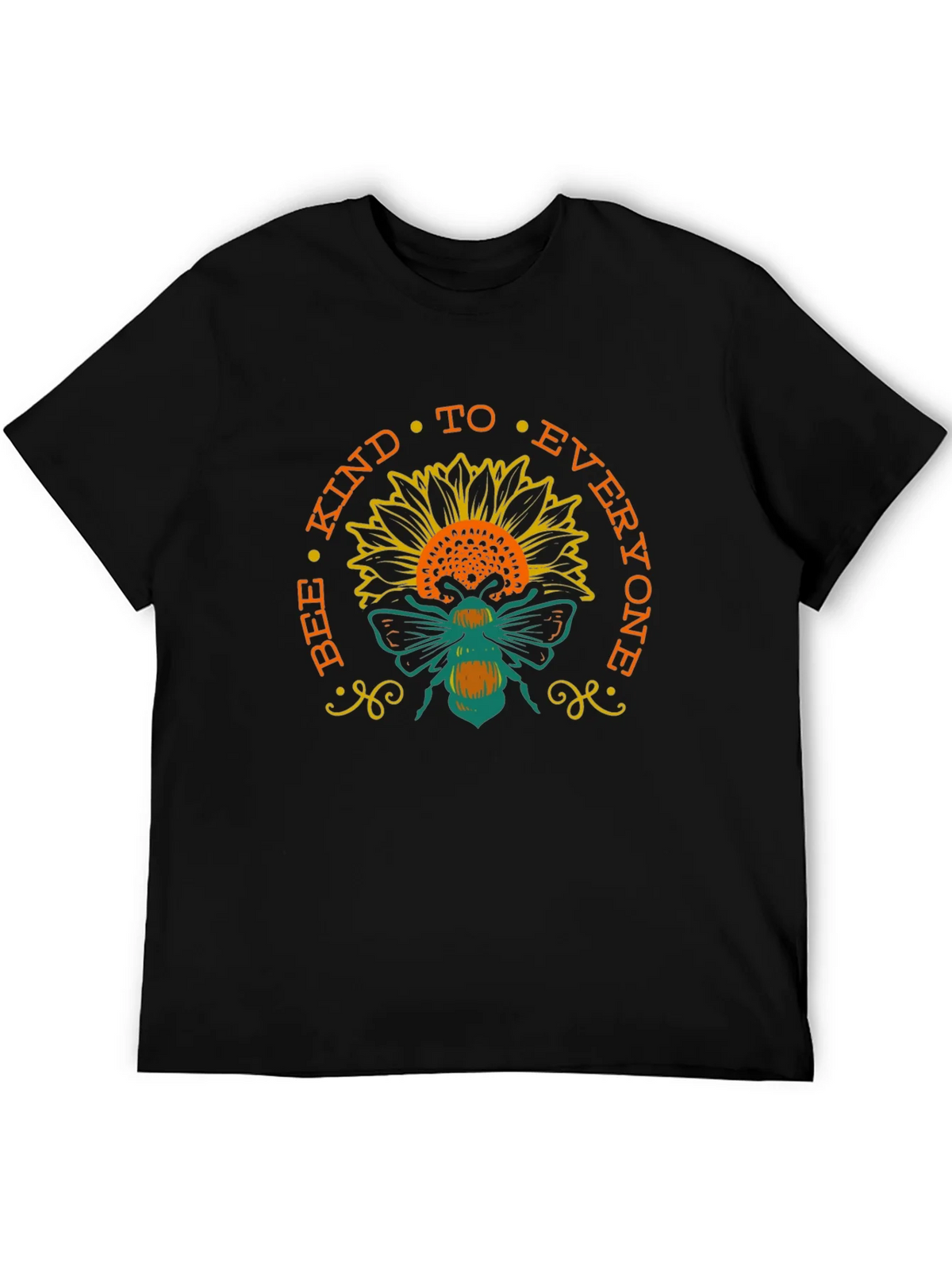 Bee Kind Sunflower T-Shirt - Positive Message Tee product image 5