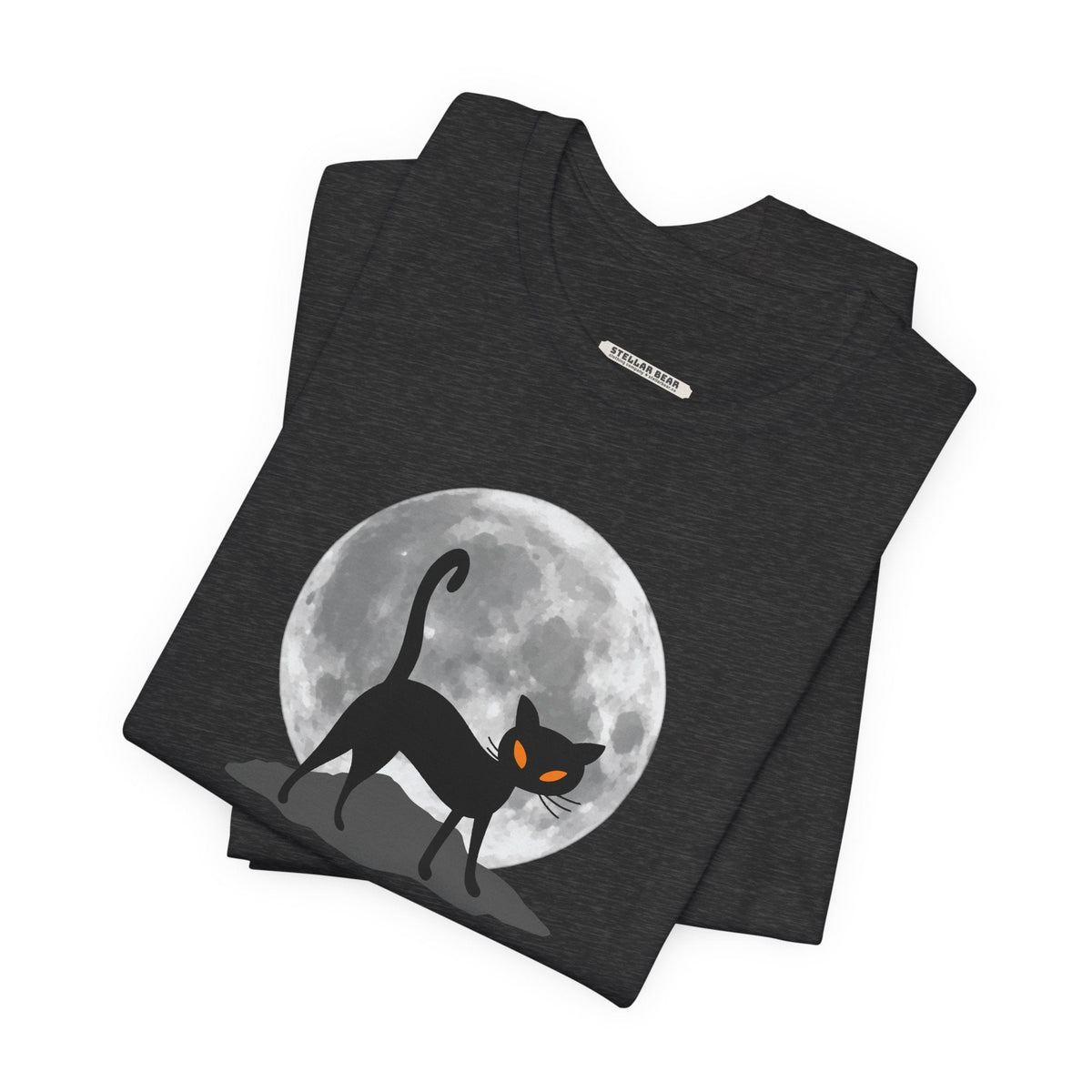 Cat Moon Graphic T-Shirt product image 4