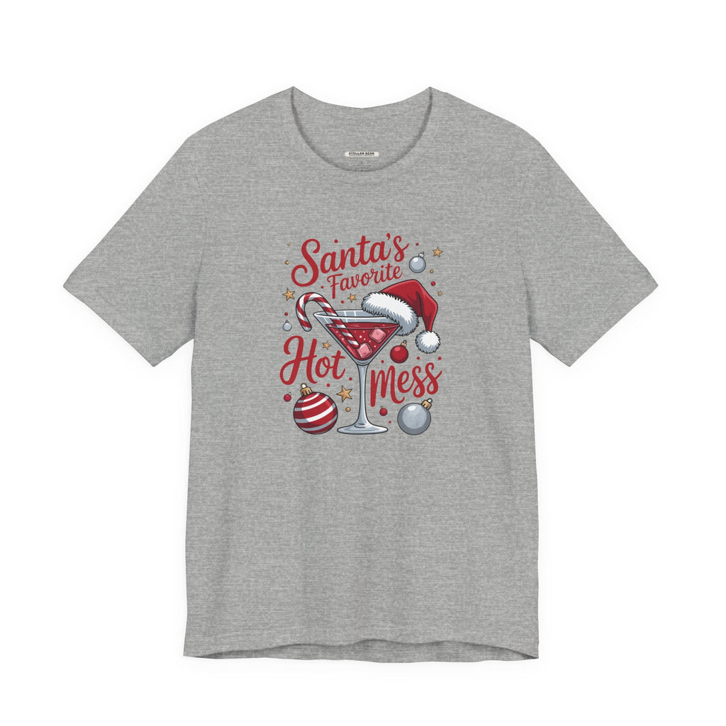 Santa's Hot Mess Graphic T-Shirt product image 4