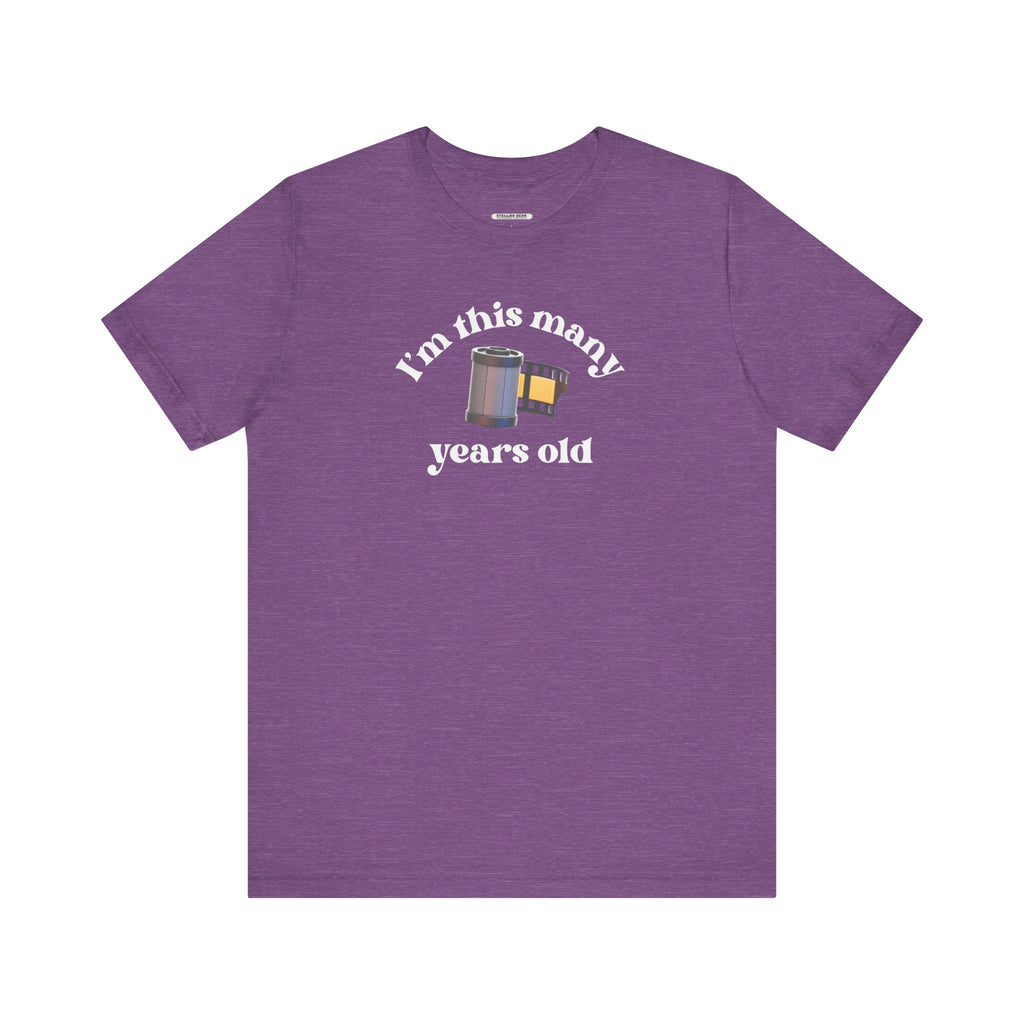 I'm This Many Years Old (Roll of Film) Graphic T-Shirt product image 14