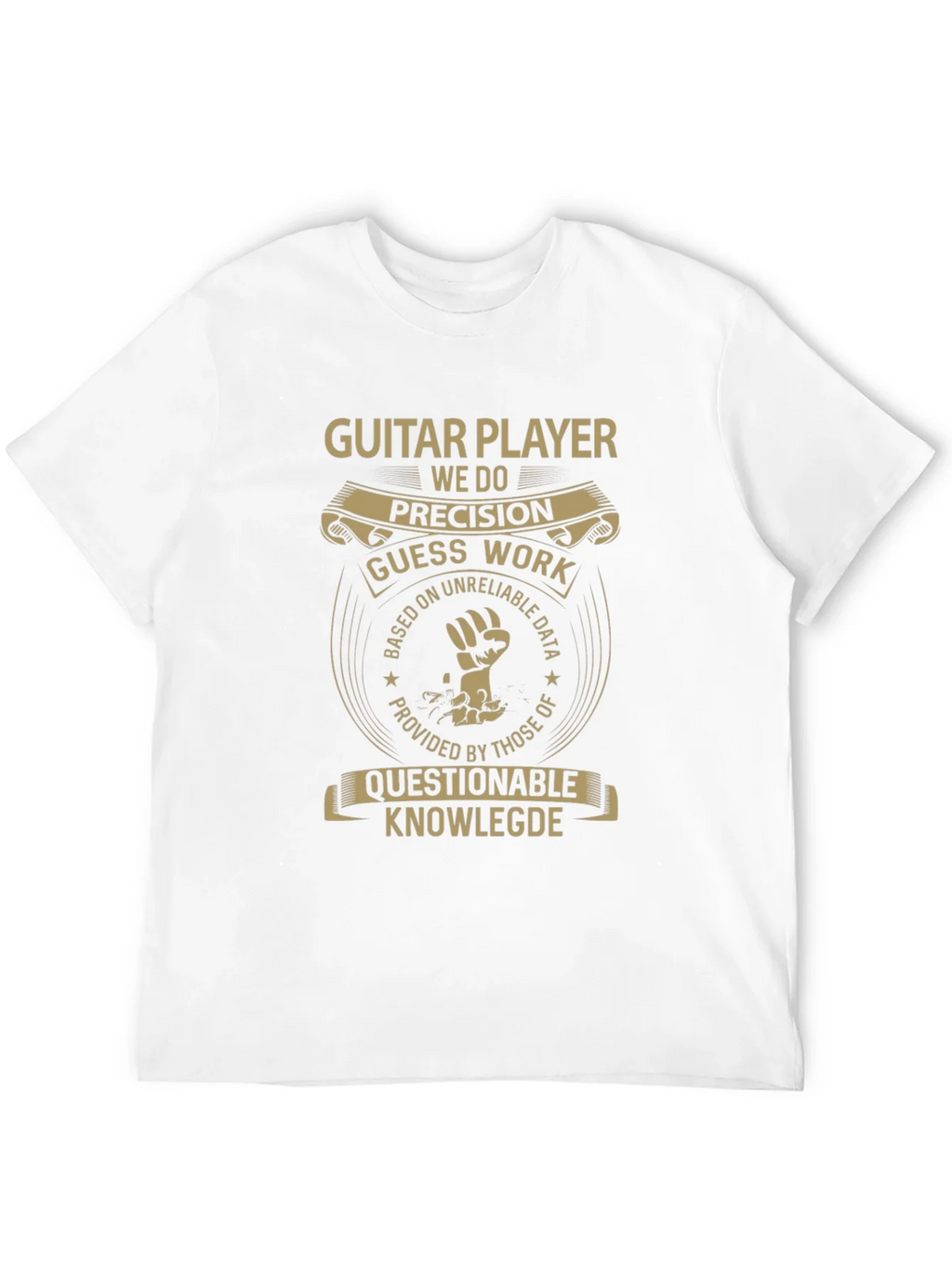 Guitar Player Precision Graphic Tee product image 10
