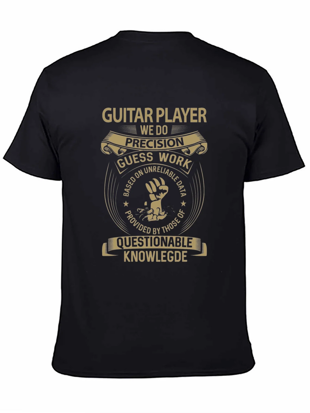 Guitar Player Precision Graphic Tee product image 4