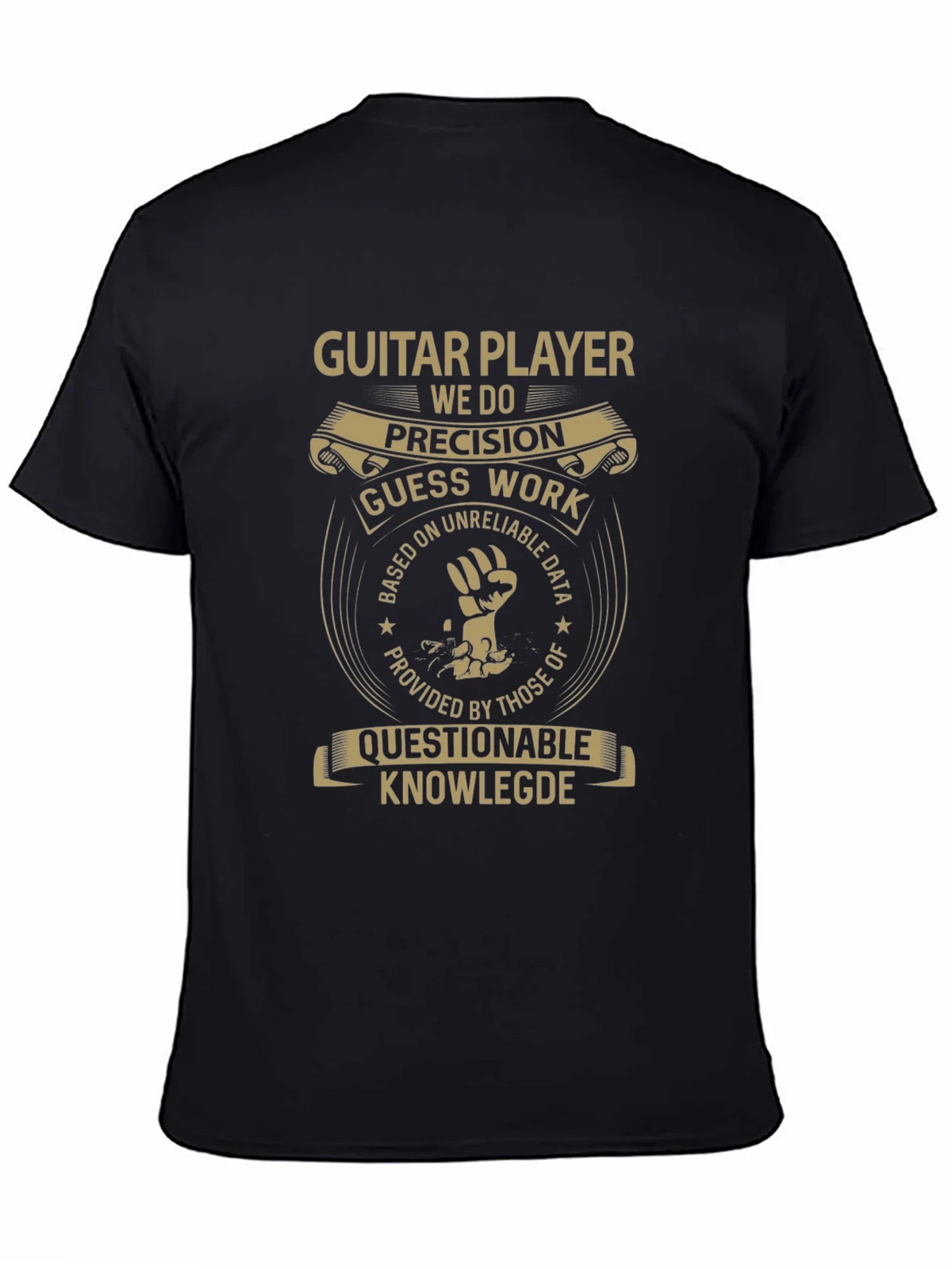 Guitar Player Precision Graphic Tee product image 4