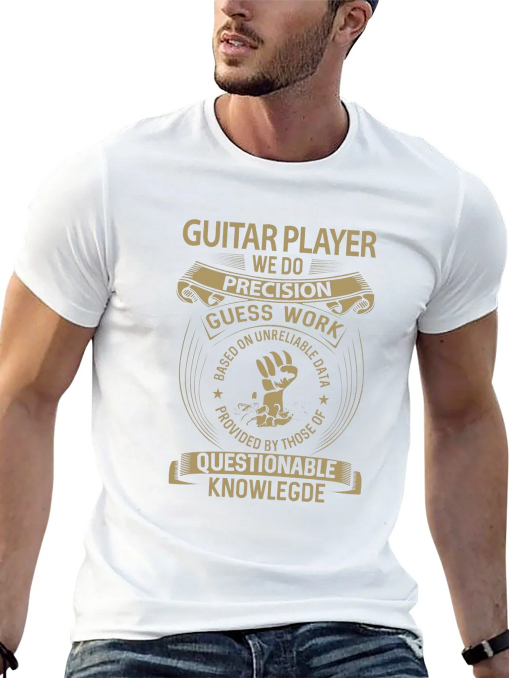 Guitar Player Precision Graphic Tee product image 11