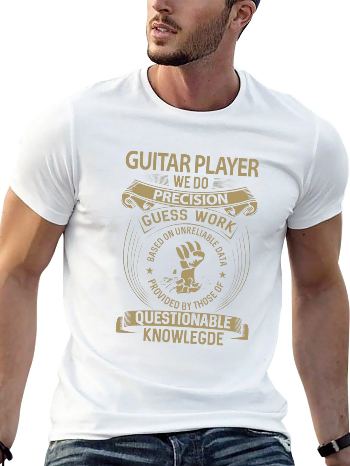 Guitar Player Precision Graphic Tee product image 11