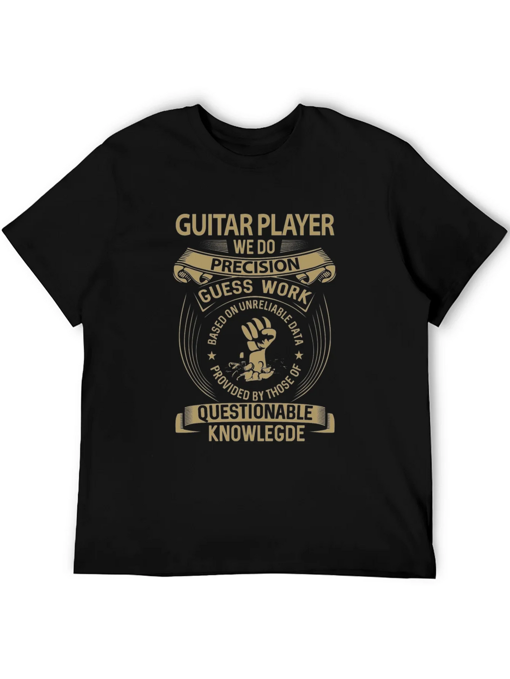 Guitar Player Precision Graphic Tee product image 5