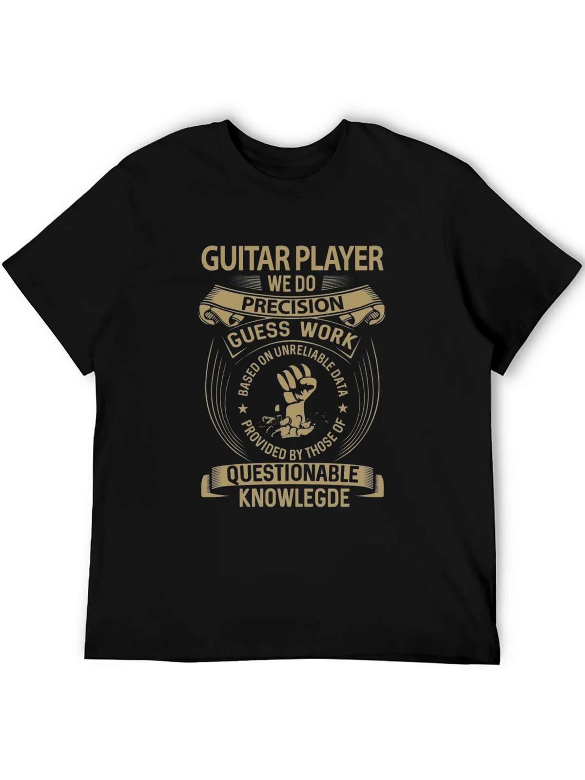 Guitar Player Precision Graphic Tee product image 5