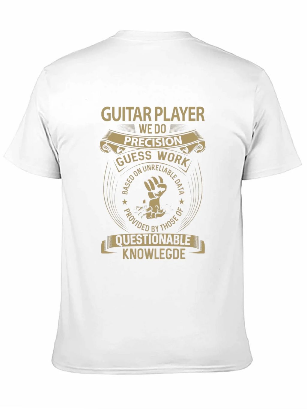 Guitar Player Precision Graphic Tee product image 9