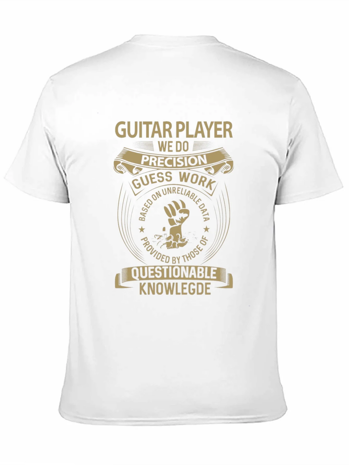 Guitar Player Precision Graphic Tee product image 9