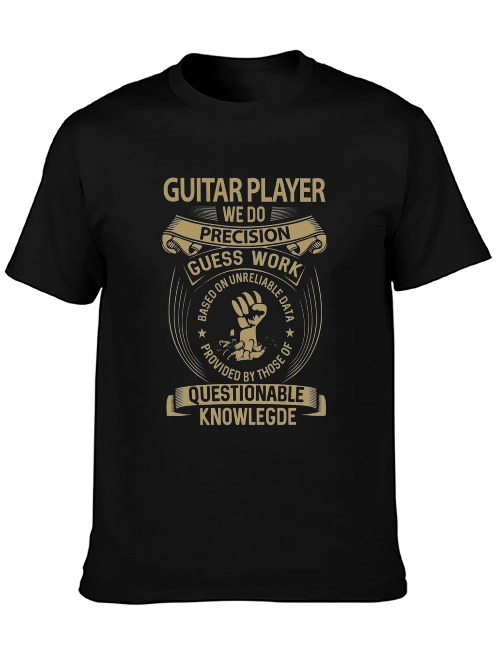 Guitar Player Precision Graphic Tee product image 3