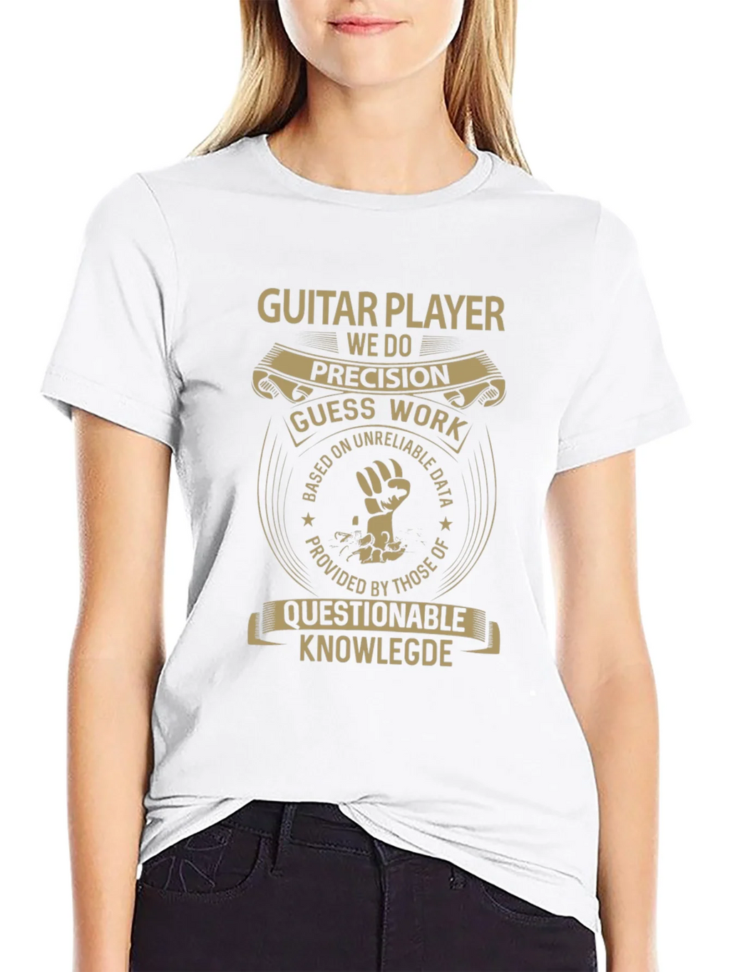 Guitar Player Precision Graphic Tee product image 7