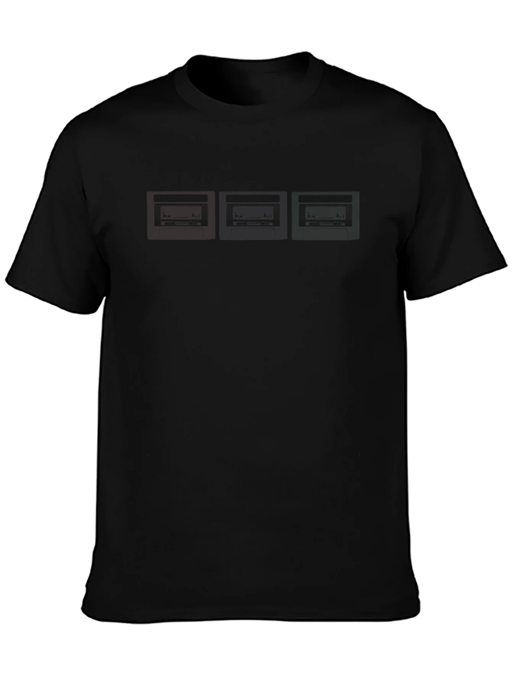 Classic Black Crew Neck T-Shirt product image 3