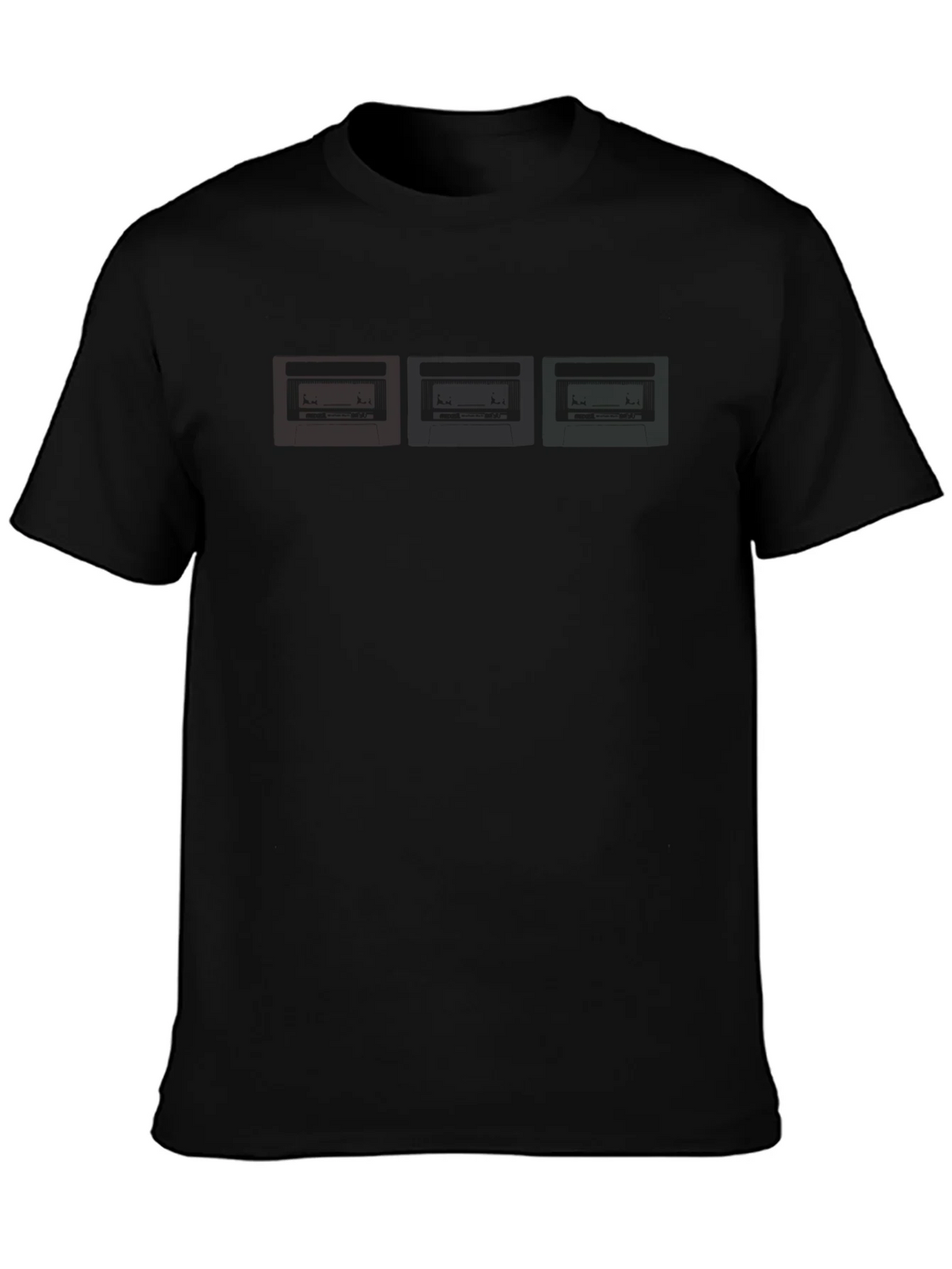 Classic Black Crew Neck T-Shirt product image 3