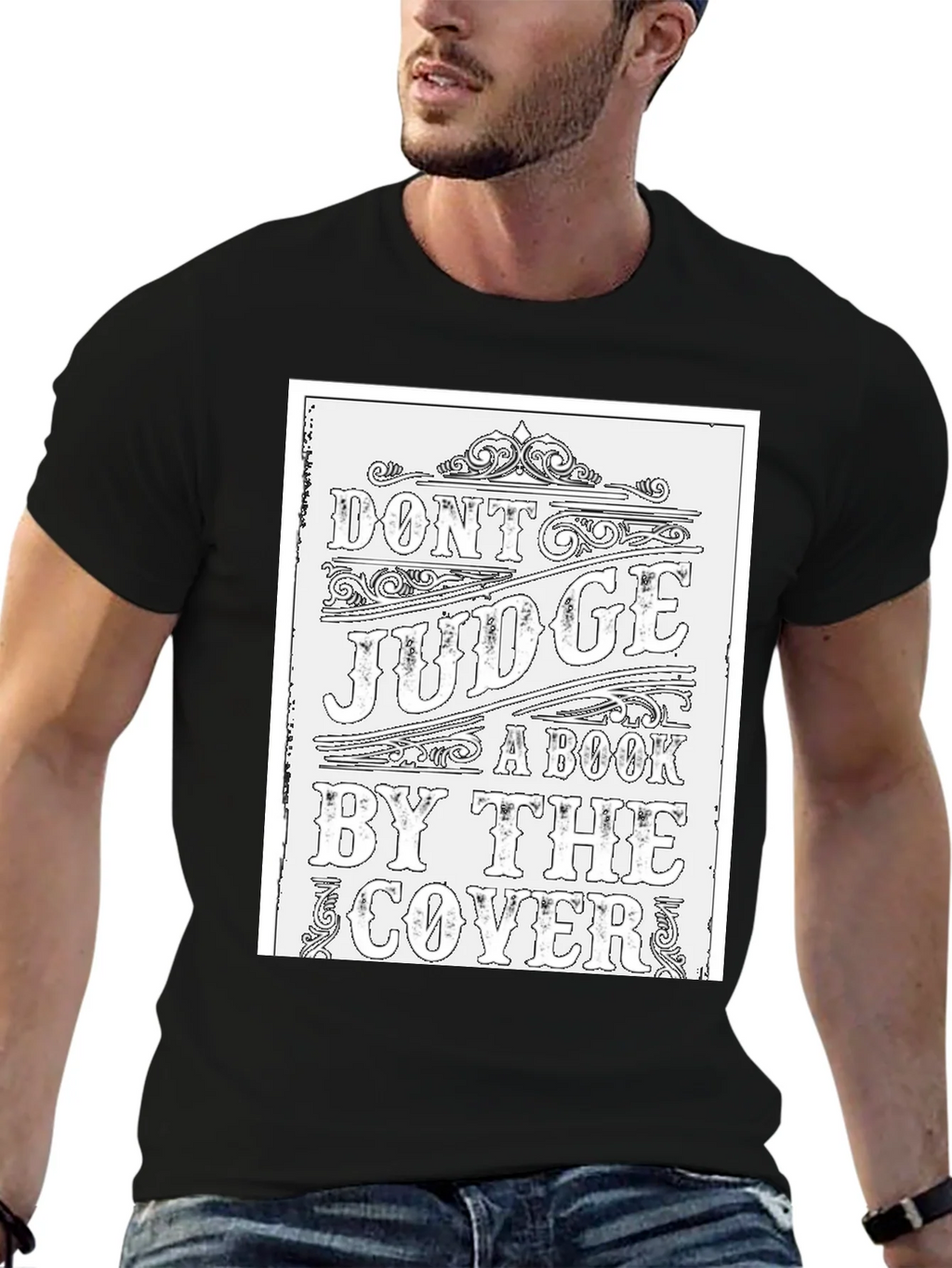 Dont Judge a Book by Cover Tee product image 6