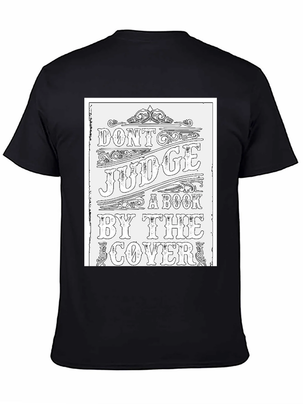 Dont Judge a Book by Cover Tee product image 4