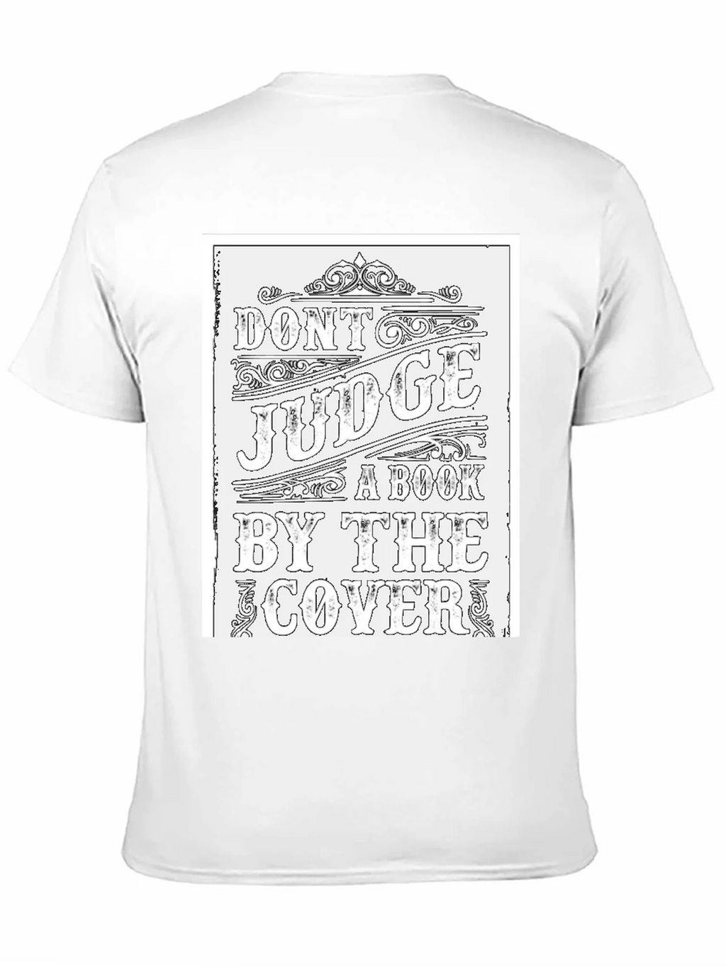 Dont Judge a Book by Cover Tee product image 10
