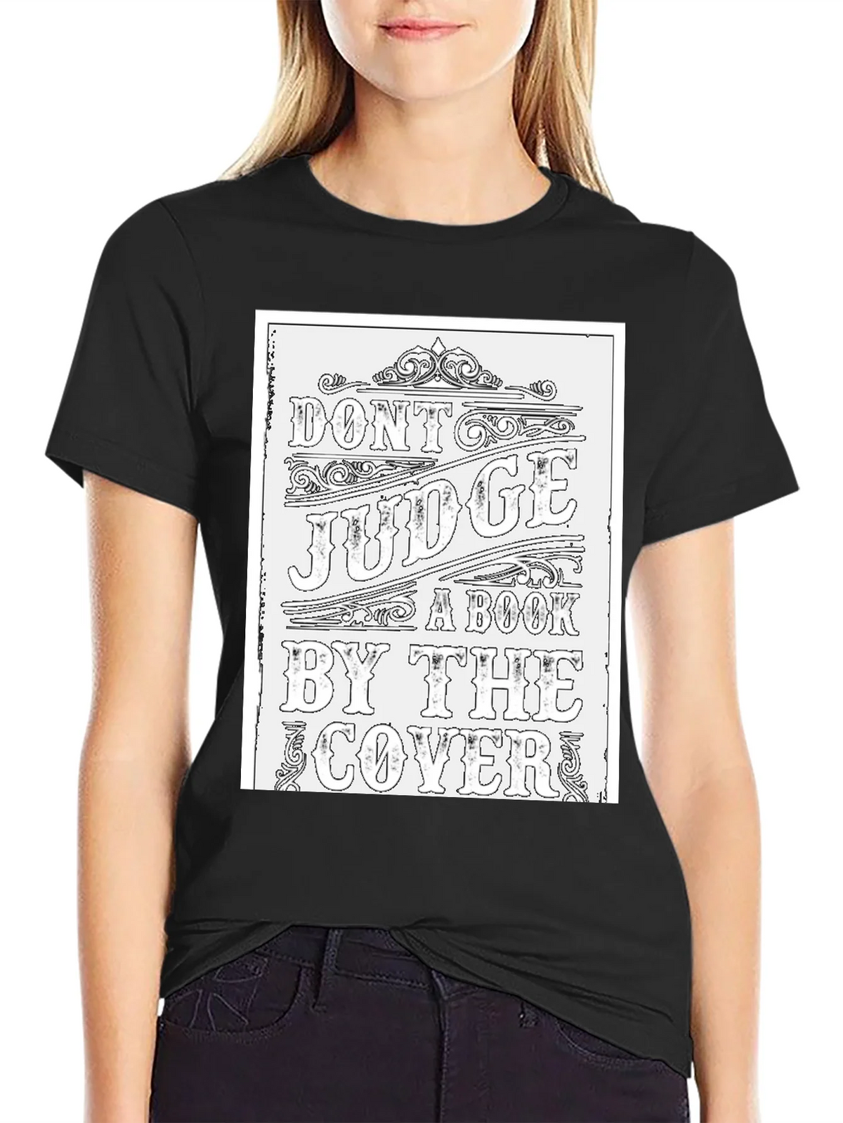 Dont Judge a Book by Cover Tee product image 2