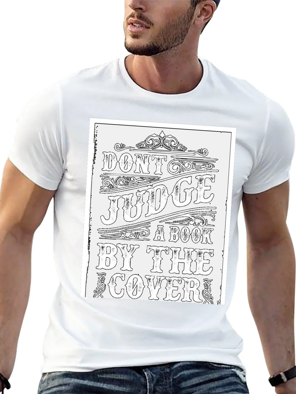 Dont Judge a Book by Cover Tee product image 12