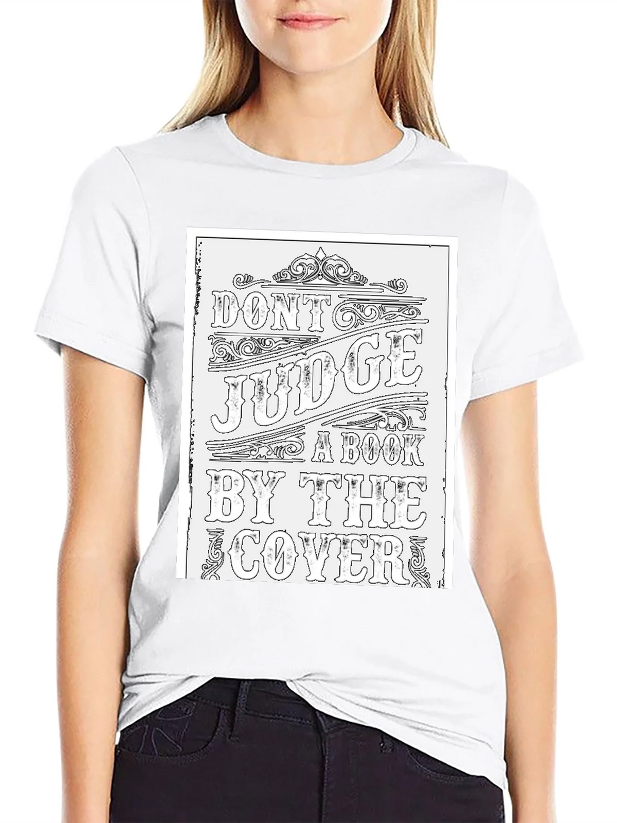 Dont Judge a Book by Cover Tee product image 8
