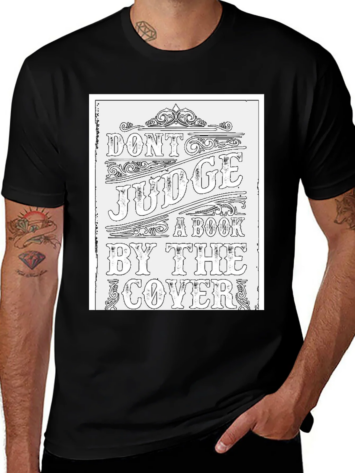 Dont Judge a Book by Cover Tee product image 1