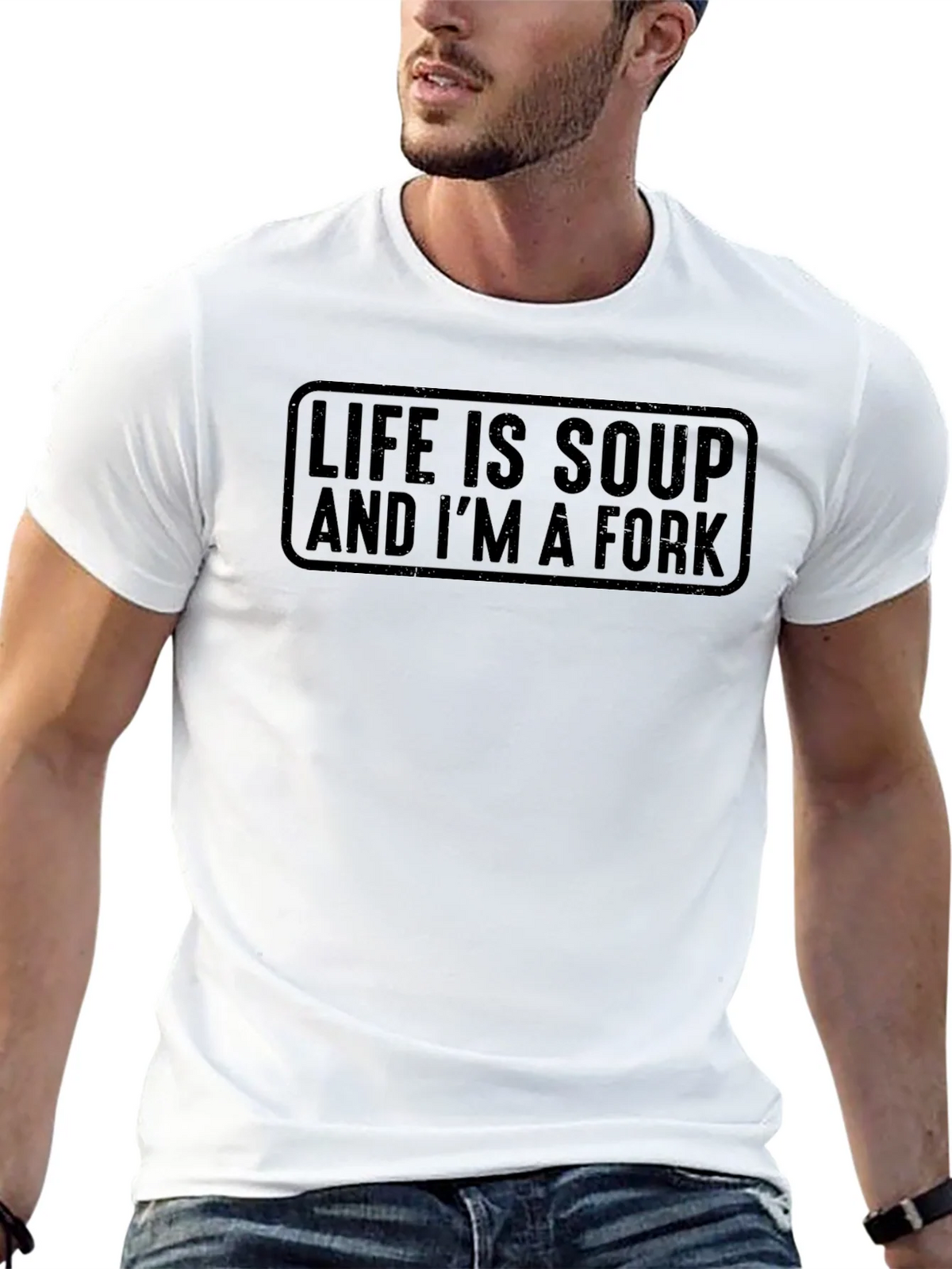 Life Is Soup And Im A Fork T-Shirt product image 12