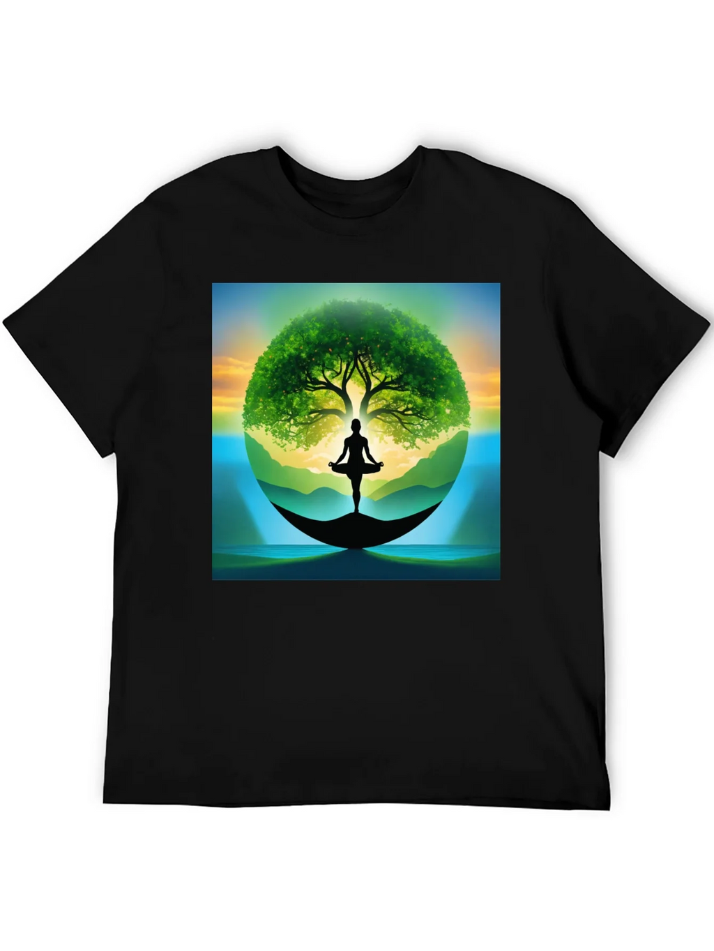 Zen Tree of Life Yoga T-Shirt product image 5