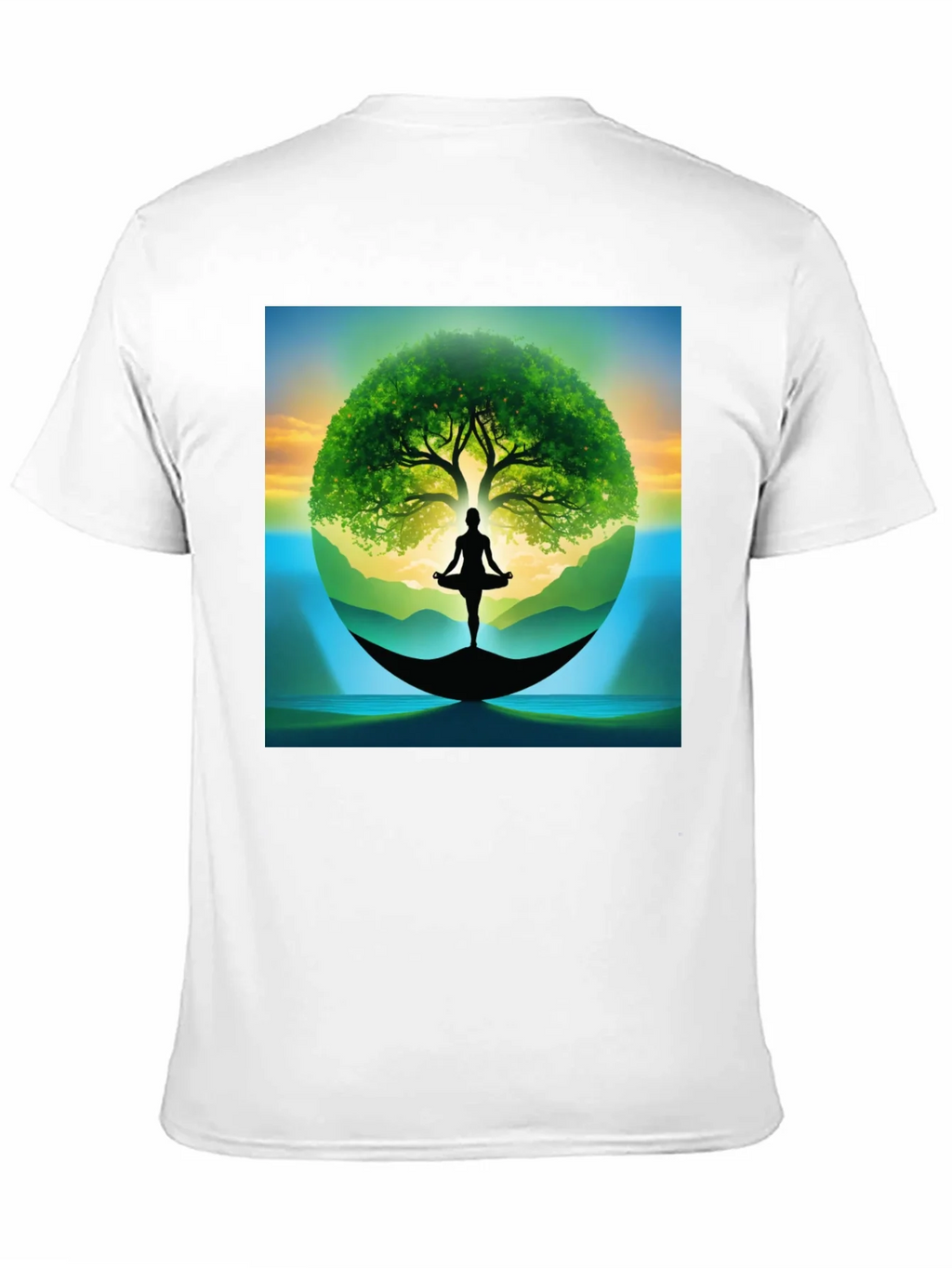 Zen Tree of Life Yoga T-Shirt product image 10