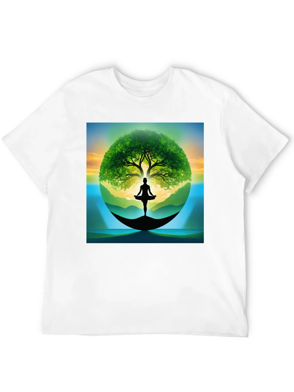 Zen Tree of Life Yoga T-Shirt product image 11