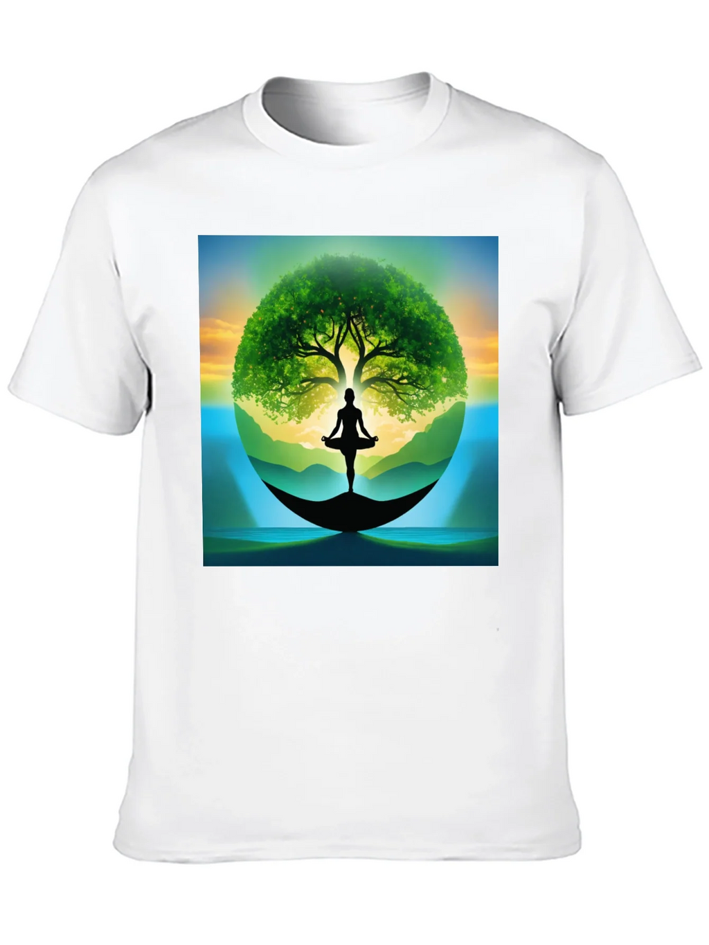 Zen Tree of Life Yoga T-Shirt product image 9