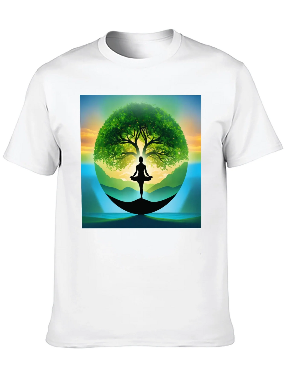 Zen Tree of Life Yoga T-Shirt product image 9