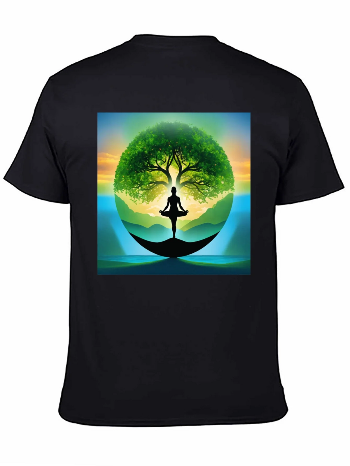 Zen Tree of Life Yoga T-Shirt product image 4