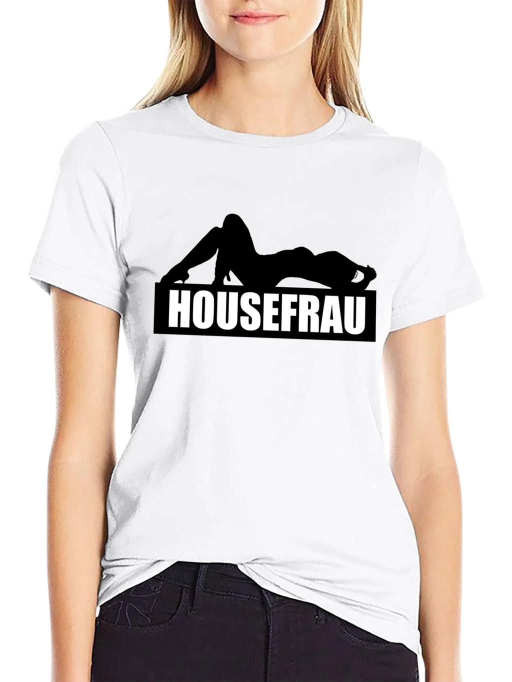 Housefrau Graphic T-Shirt - Black Tee product image 8