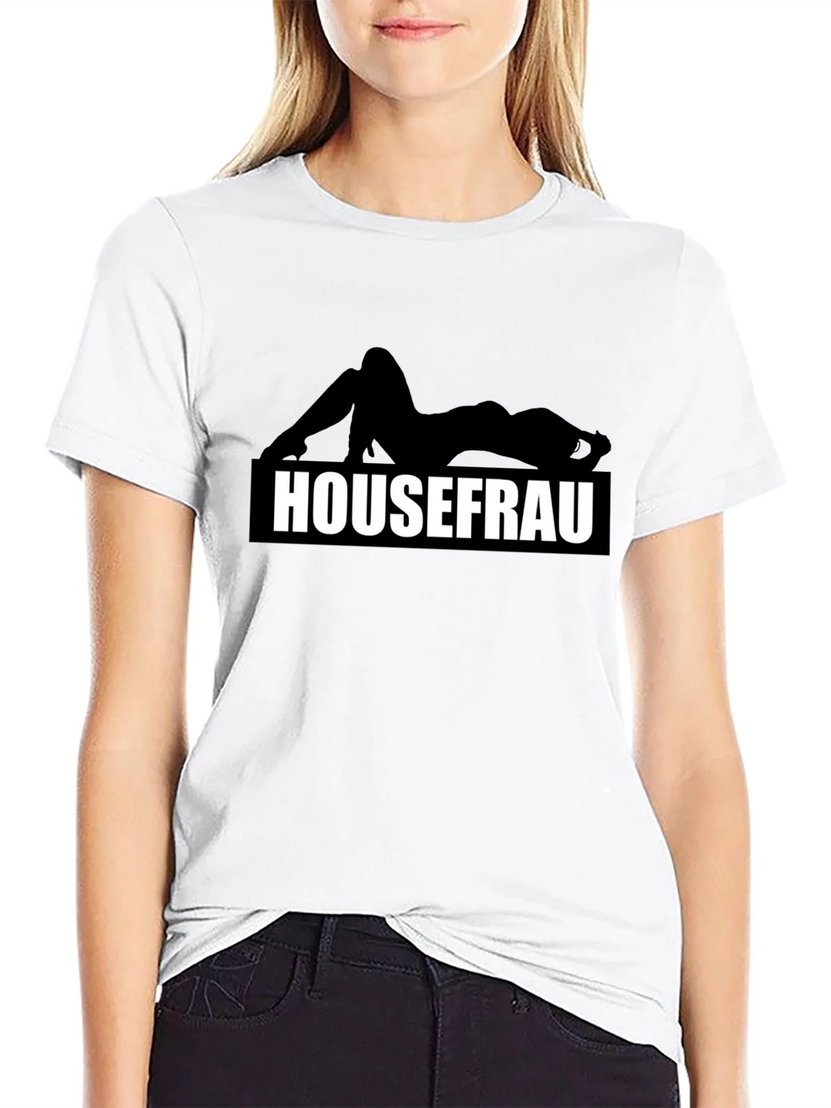 Housefrau Graphic T-Shirt - Black Tee product image 8