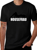 Housefrau Graphic T-Shirt - Black Tee product image 1