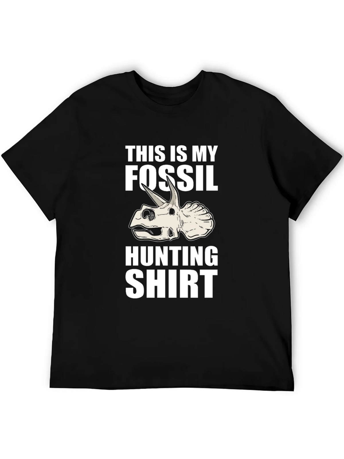 Fossil Hunting Shirt - Triceratops Dinosaur Tee product image 5