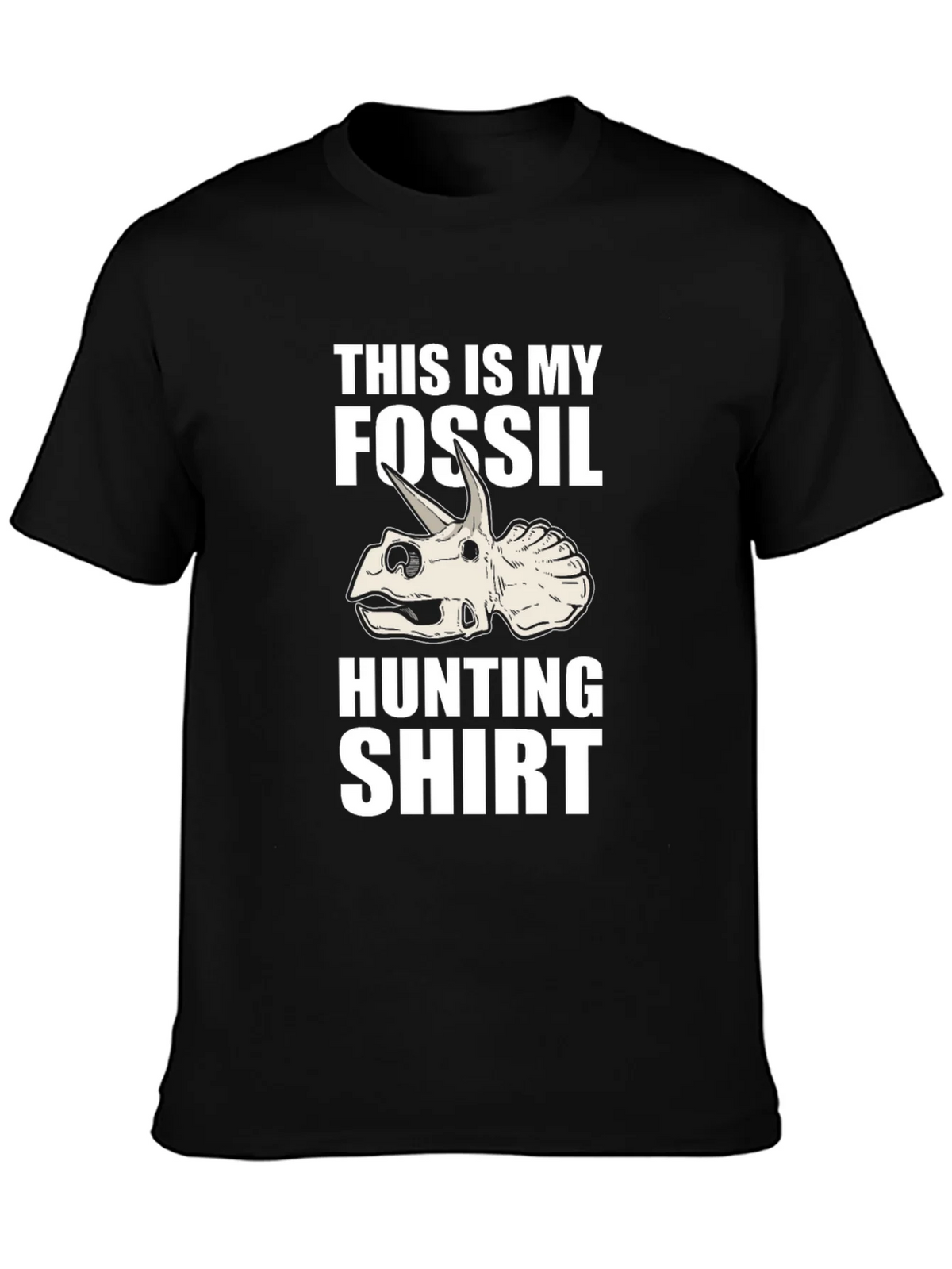 Fossil Hunting Shirt - Triceratops Dinosaur Tee product image 3