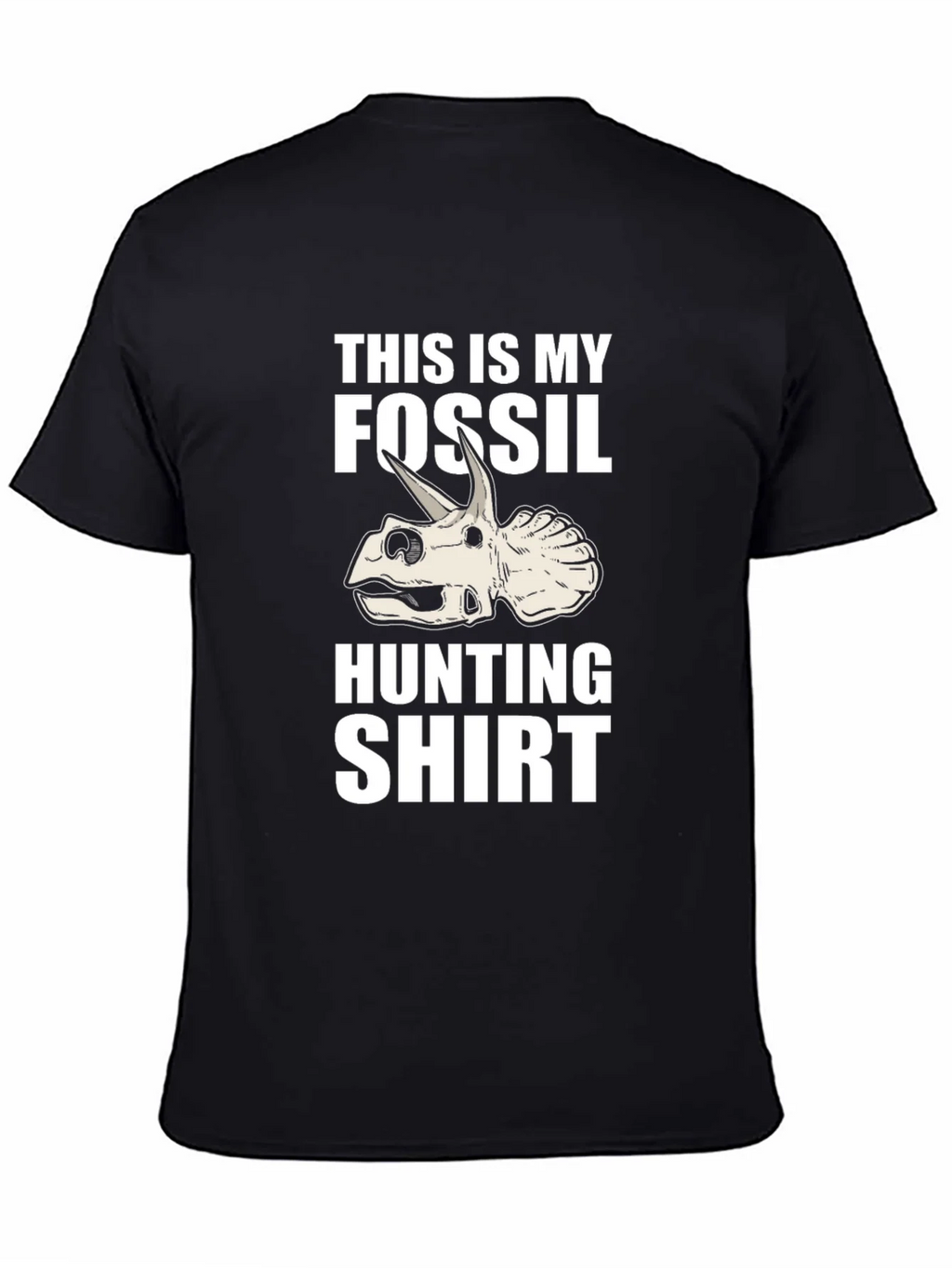 Fossil Hunting Shirt - Triceratops Dinosaur Tee product image 4