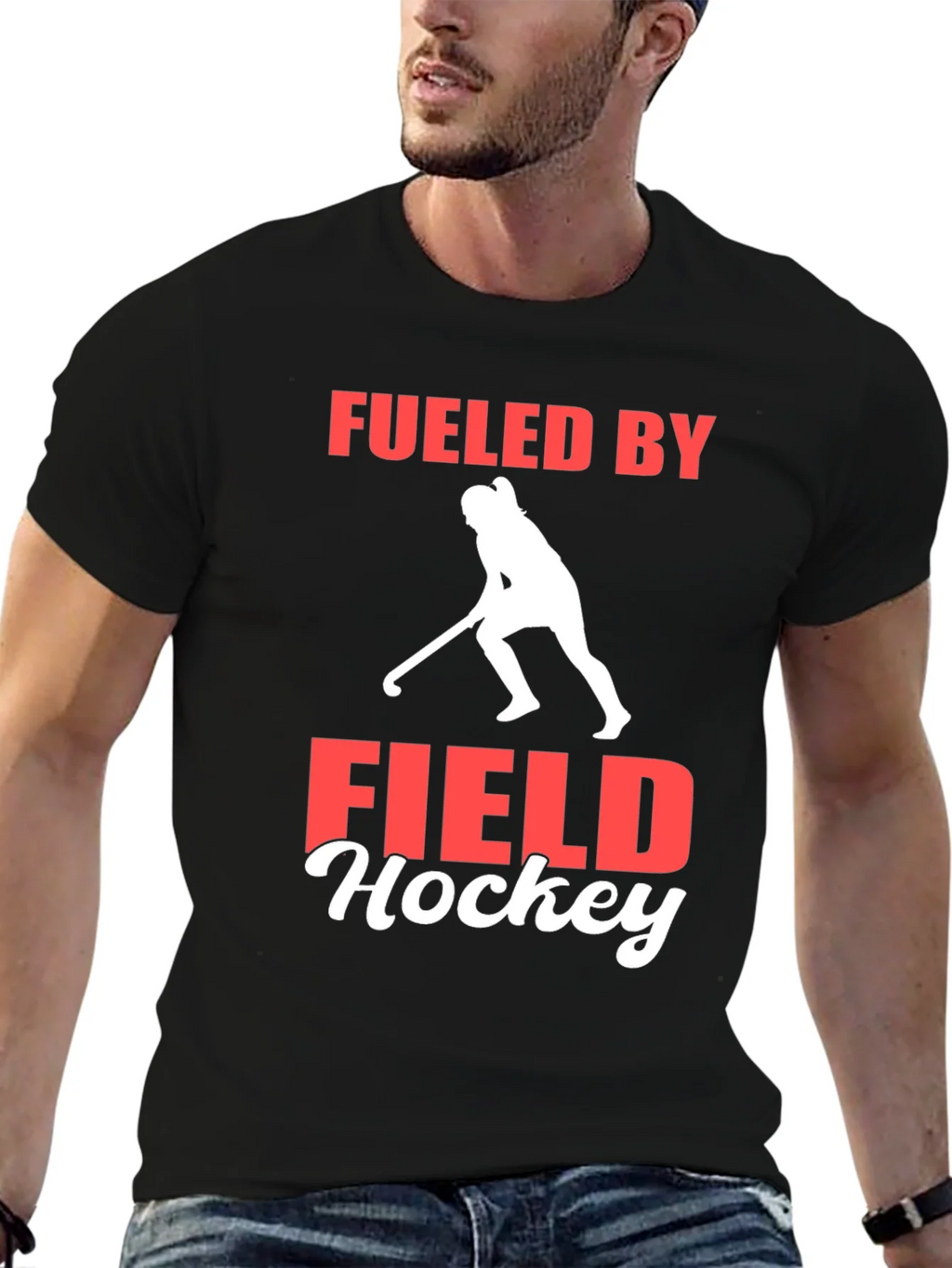 Fueled by Field Hockey T-Shirt product image 6