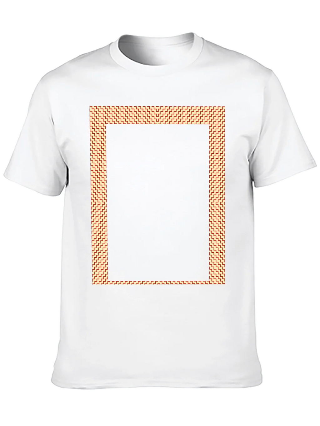 Black Graphic Tee with Rectangle Design product image 7