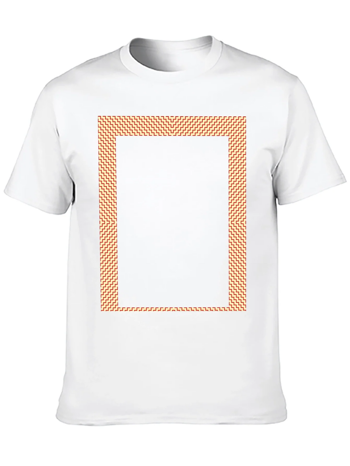 Black Graphic Tee with Rectangle Design product image 7