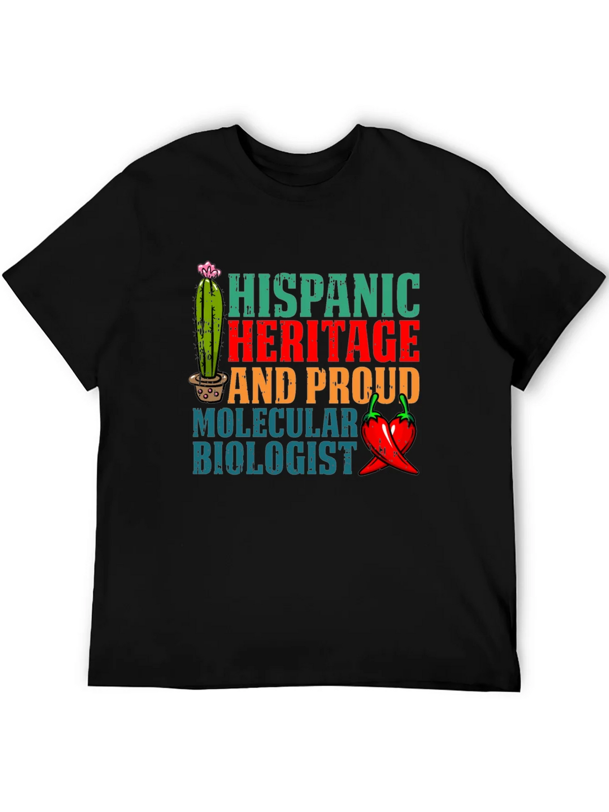 Hispanic Heritage Molecular Biologist T-Shirt product image 5