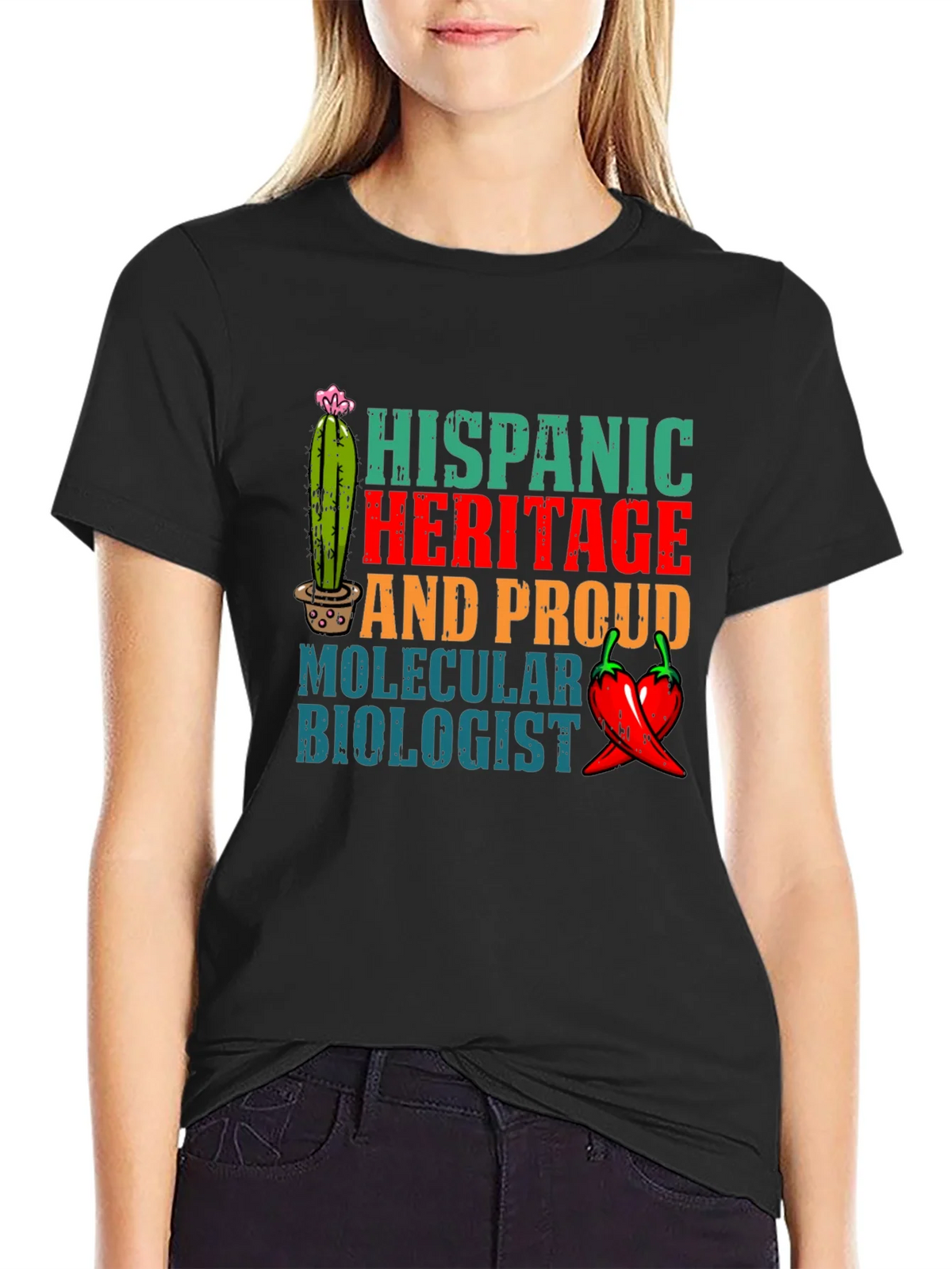 Hispanic Heritage Molecular Biologist T-Shirt product image 2