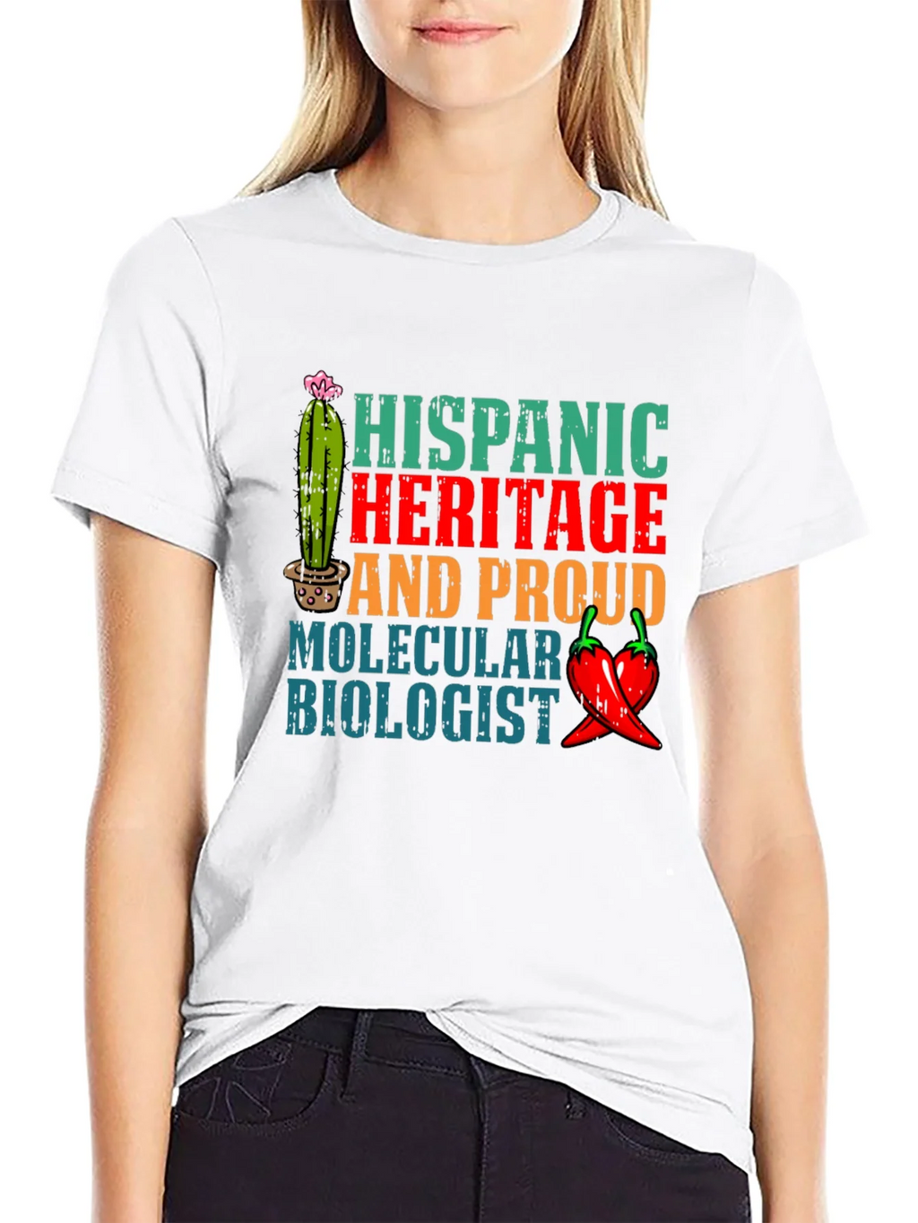 Hispanic Heritage Molecular Biologist T-Shirt product image 8