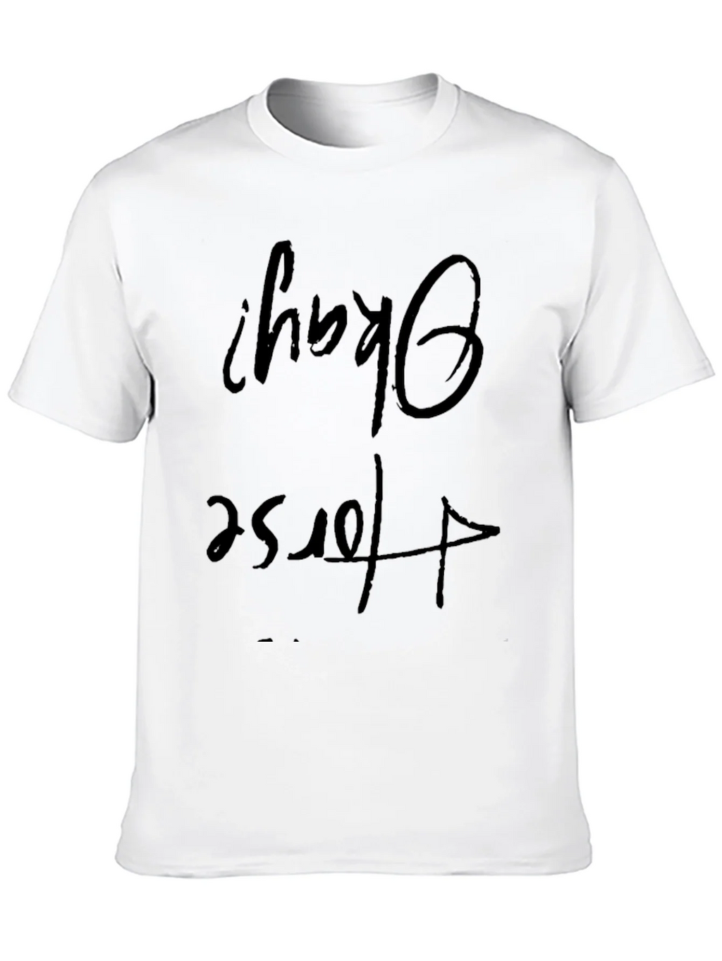 Humorous Okay? For Sure Black Graphic Tee product image 9