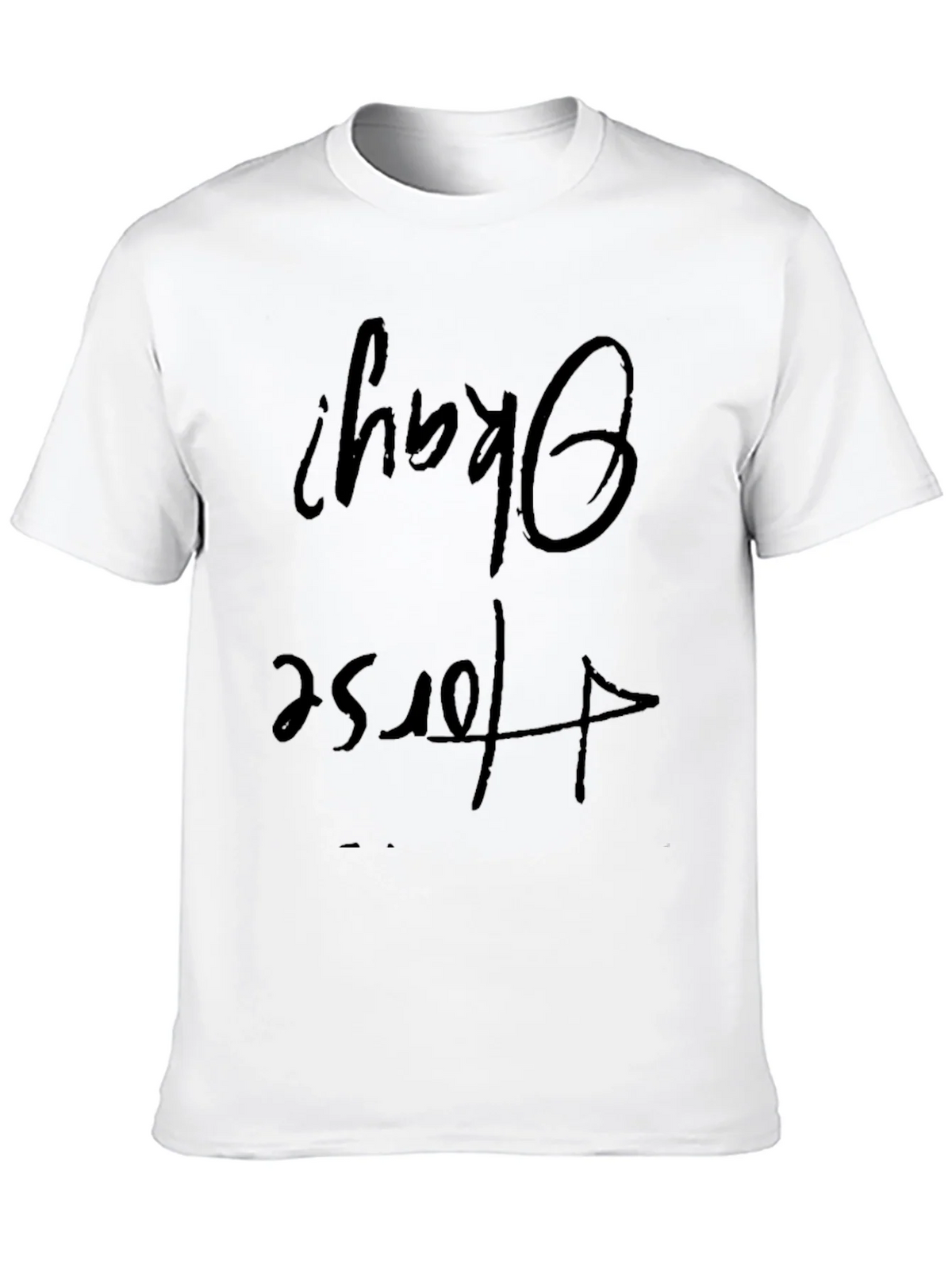 Humorous Okay? For Sure Black Graphic Tee product image 9