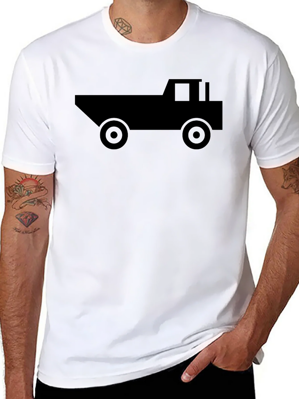 Black Truck Graphic Tee - Mens Style product image 7